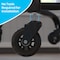 Flash Furniture Transparent Polyurethane Rollerblade Wheels, PK 5 BL-LB-C-800-GG - alternate 6